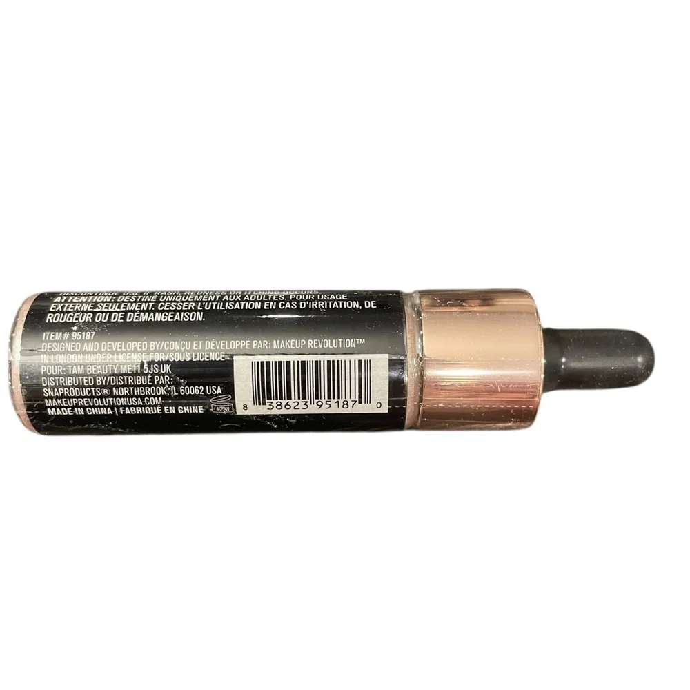 Makeup Revolution London Liquid Highlighter Starlight Vegan Cruelty Free NEW‎